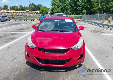 2013 Hyundai Elantra Gs from USA, damaged, VIN KMHDH6AEXDU020077